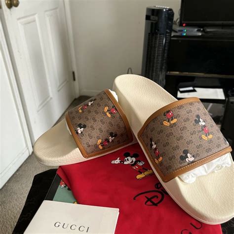 gucci mickey slides